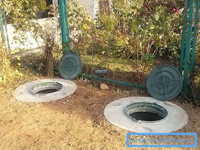 Rezervor septic de inele de beton din țară