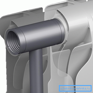 Design bimetalic: oțel interior, exterior din aluminiu