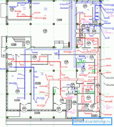 Schema de ventilație în birouri Schema de ventilație în birouri