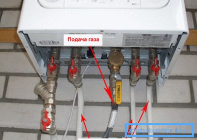 Diagrama de conectare a conductelor la cazan Diagrama de conectare a conductelor la cazan