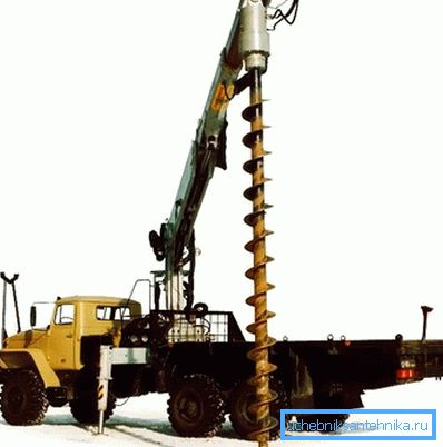 Auger de foraj Auger de foraj