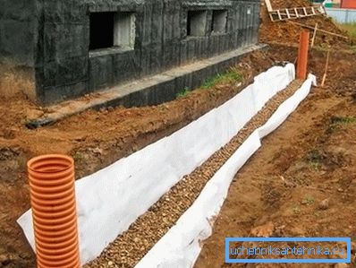 Ce este necesar pentru amenajarea sistemului de drenaj