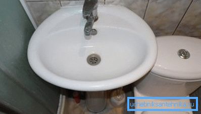 Vasul de evacuare nu trebuie să fie prea lat