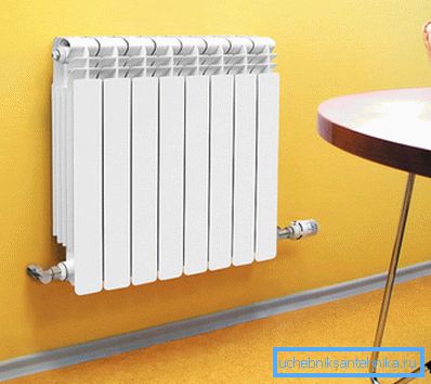 Design modern al radiatoarelor de apă din aluminiu