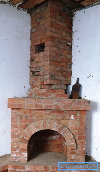 Coș de cărămidă din cărămidă veche