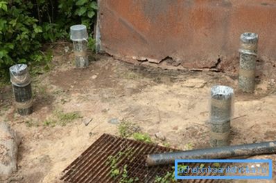 Construcția pilonului.