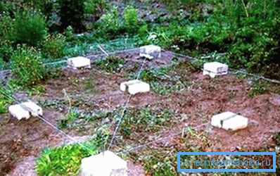 Coloană de fundație pentru structuri arhitecturale ușoare