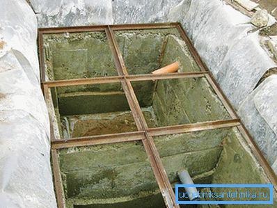 Structura de beton turnat în mod autonom