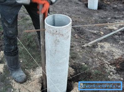 Astfel de țevi sunt potrivite pentru construcția unei fundații a coloanei. Astfel de țevi sunt potrivite pentru construcția unei fundații a coloanei.