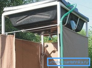 Apă caldă în dușul de vară - aceasta este norma, nu un lux