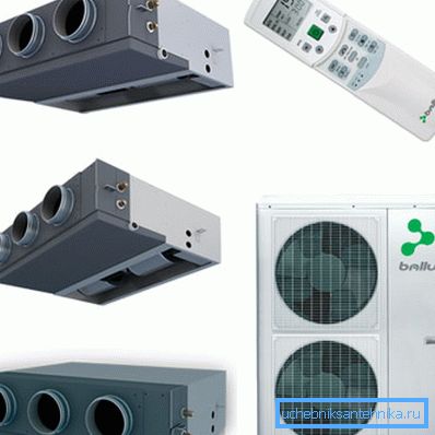 Puterea termică a sistemelor de climatizare se calculează în mod similar.