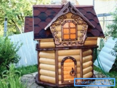 Teremok - una dintre opțiunile de decorare