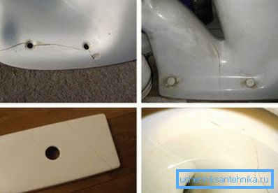 Distrugerea tipică a ceramicii
