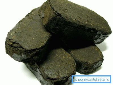 Turbă brichete Turbă brichete