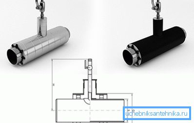 Teu cu supapă cu bilă de aerisire izolată în izolare de la PPU