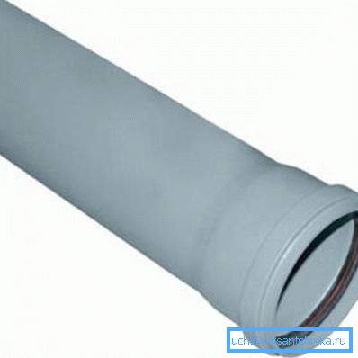 Tub PVC de 32 mm cu clopot