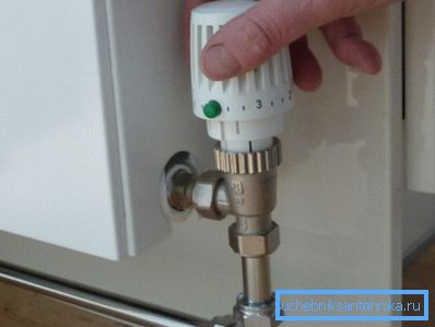 Instalarea comenzilor de temperatură vă permite să setați temperatura pentru un sejur confortabil.