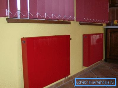 Radiatoare de încălzire instalate