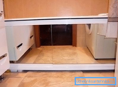 Ecran cu elemente în mișcare în oglindă Ecran cu elemente în mișcare în oglindă
