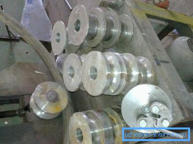 Role pentru formarea de benzi metalice
