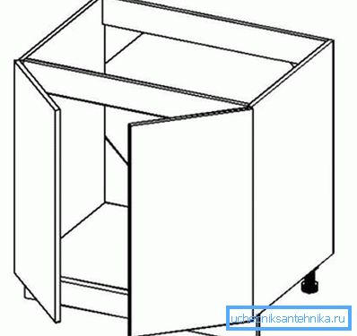 Cabinete de design opționale.