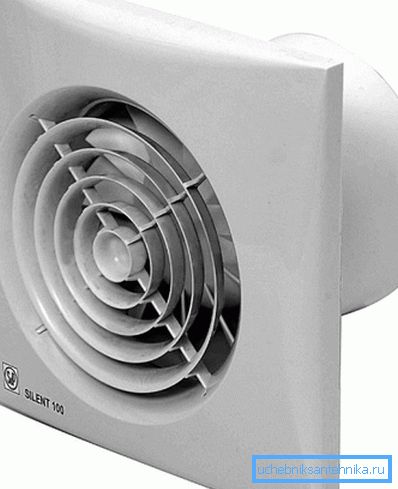 Ventilator cu putere redusă pentru instalare în ventilație Ventilator cu putere redusă pentru instalare în ventilație