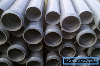 Conducte de canalizare din plastic din vinil