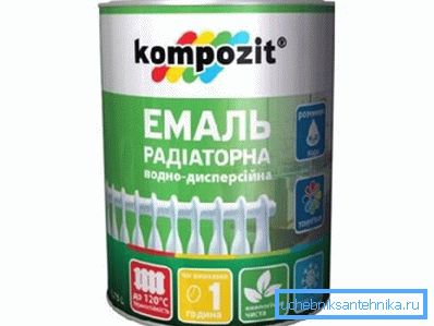 Emaila de dispersie a apei pentru radiatoare