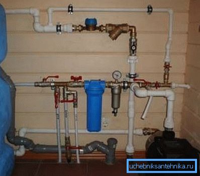 Instalatii sanitare intr-o casa din lemn din polipropilena