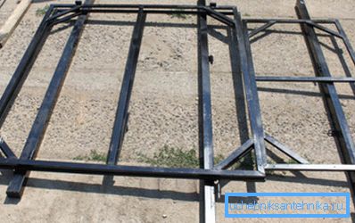 Ușile dintr-o conductă de profil o faceți singur în timpul procesului de fabricație Ușile dintr-o conductă de profil o faceți singur în timpul procesului de fabricație