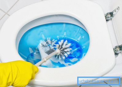 Toate contaminările sunt îndepărtate prin perie