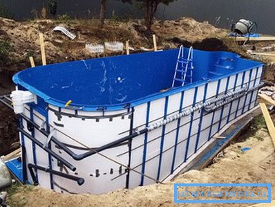 Built-in piscină cadru