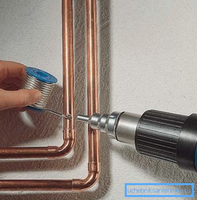 Repararea biletelor de conducte din cupru Repararea biletelor de conducte din cupru