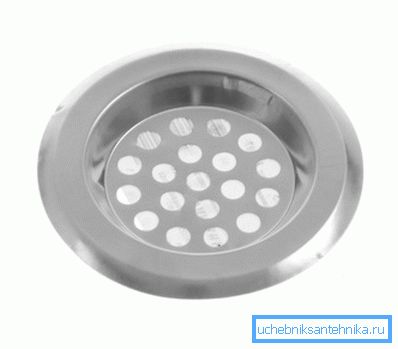 Grila de securitate din oțel inoxidabil