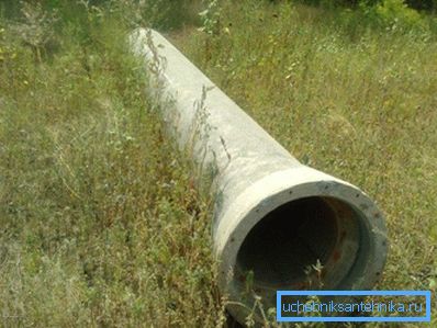 Structura din beton armat pentru canalizare.