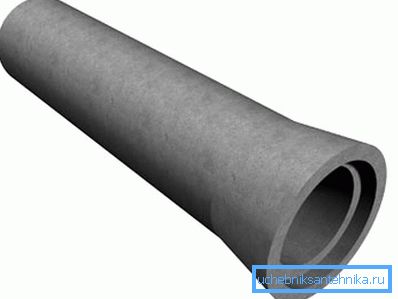 Conductă din beton armat cu diametru de 400 mm